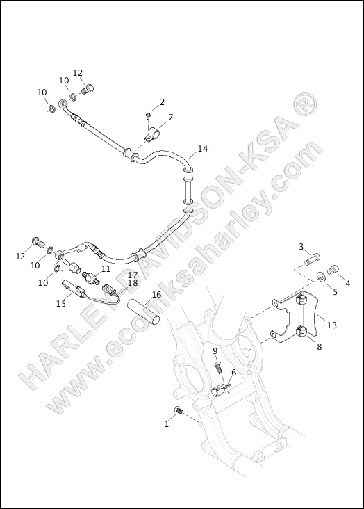 BRAKE LINES, REAR - ABS